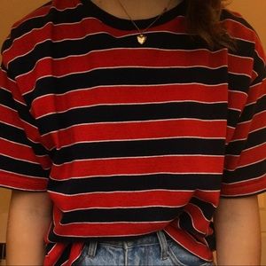 Brandy Melville Striped Aleena Top